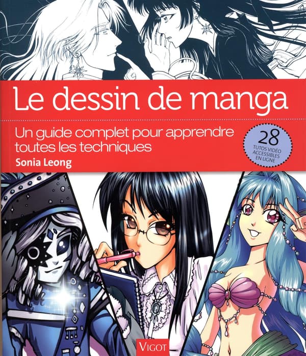 "Le dessin de manga", de Sonia Leong, aux éditions Vigot