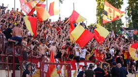 Un problème sur une tribune avant Dijon-Lens