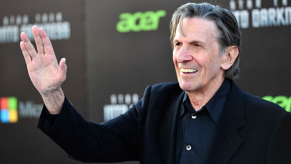 Leonard Nimoy, interprète de Spock.