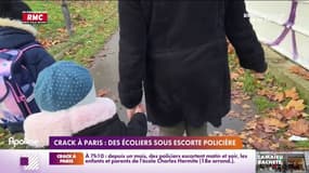 Crack à Paris: des écoliers sous escorte policière 