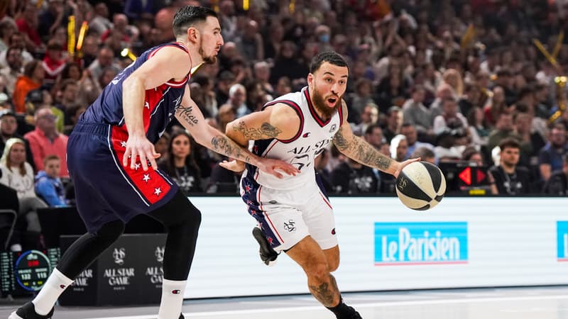 Basket: Mike James et la team monde remportent à nouveau le All Star Game face aux Français de Nadir Hifi