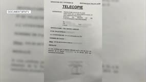 La note de fin de rétention en 2014  "sur instructions ministérielles" de la famille du suspect de l'attaque au couteau survenue le 13 octobre 2023 dans un lycée à Arras.