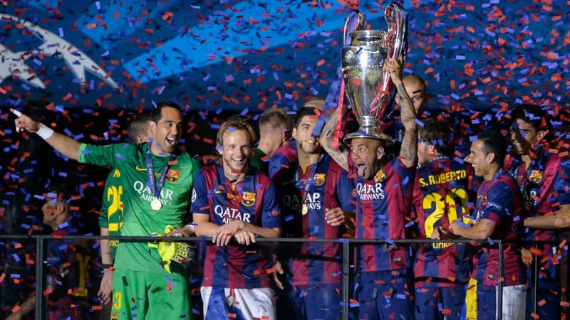 Le Barça a remporté la Ligue des champions en 2015. 
