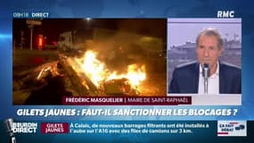 "Gilets jaunes": Frédéric Masquelier, maire de Saint-Raphaël: "On a demandé à une femme d'enlever son voile. Des propos ont été tenus. Ce n'est pas acceptable." 