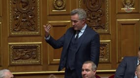 IVG dans la Constitution: incident de séance au Sénat après l'intervention à la tribune de Stéphane Ravier, sénateur "Reconquête" des Bouches-du-Rhône