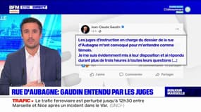 Rue d'Aubagne: Jean-Claude Gaudin entendu comme témoin par les juges