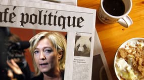 La présidente du Front national, Marine Le Pen, s'est cassé le sacrum lors d'un accident de piscine.