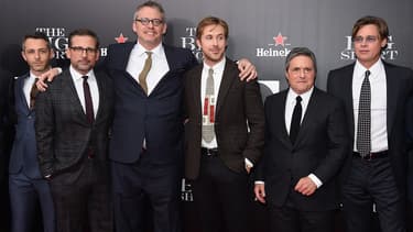 L'équipe du film The Big Short à New York