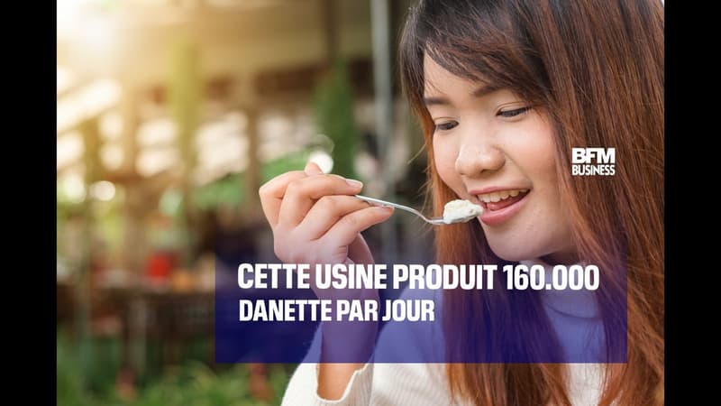 Cette usine produit 160.000 Danette par jour
