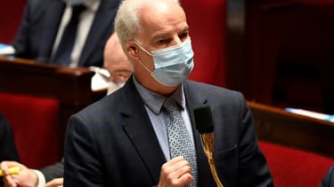 Le ministre délégué aux PME Alain Griset le 17 novembre 2020 à l'Assemblée nationale à Paris (Photo d'illustration)