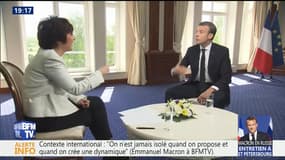"Je crois que l'on peut construire une Europe plus souveraine", ambitionne Emmanuel Macron