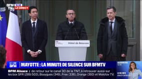 Deuil national à Mayotte: "Jamais je n'aurais pensé voir un département français dans un tel état de dévastation, désolation", affirme Bruno Retailleau