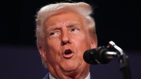 Donald Trump à Doral en Floride le 27 janvier 2025