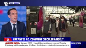 Jean-Baptiste Djebbari: "3 millions de billets SNCF ont été vendus" pour les vacances de Noël