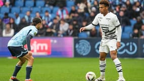 Désiré Doué au duel avec Yassine Kechta - Le Havre-Rennes