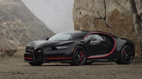 Cette Bugatti Chiron fut la première commercialisée aux Etats-Unis.