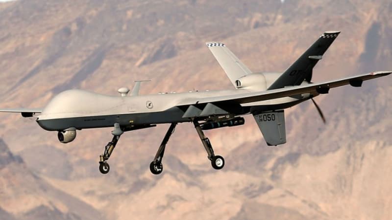 Le drone de combat Reaper de l'armée de l'air américaine