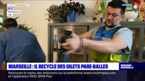 Guerre en Ukraine: un Marseillais recycle d'anciens gilets pare-balles de policiers municipaux