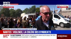 18 septembre à Nantes: "C'est toujours regrettable quand le parcours est un peu chaotique", déplore le secrétaire départemental de l'UNSA 44