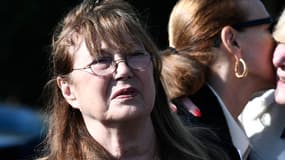 Jane Birkin et Carole Bouquet aux obsèques de Régine, le 9 mai 2022;