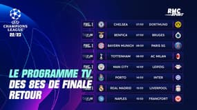 Ligue des champions : Le programme TV des huitièmes retour