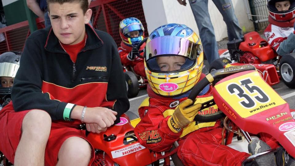 Jules Bianchi et Charles Leclerc