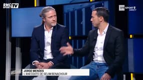 Manu Petit et Selim Benachour dans Le Vestiaire