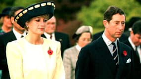 Lady Di et le prince Charles, en Corée du Sud en 1992