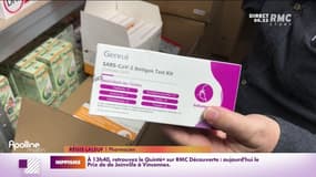 Le nouveau protocole sanitaire dans les écoles provoque une ruée sur les autotests en pharmacie