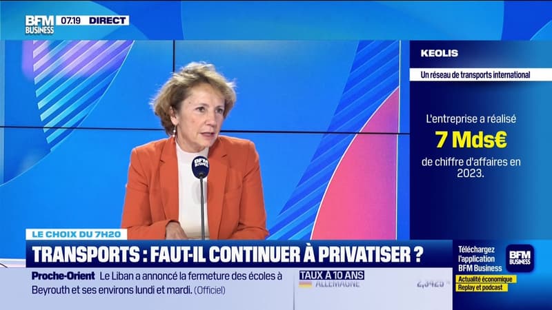 Le choix du 7.20 : Transports, faut-il continuer à privatiser ? - 18/11