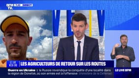 Manifestation des agriculteurs: "L'objectif c'est de montrer qu'on est toujours là", explique le président de la coordination rurale des Pyrénées-Atlantiques