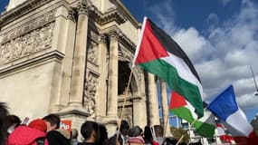 Manifestation pour les Palestiniens à Marseille