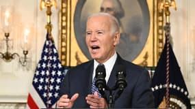 Joe Biden, le 8 février 2024 à la Maison Blanche