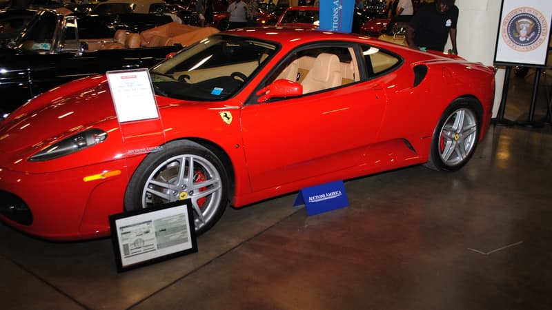 Cette Ferrari a appartenu à Donald Trump.