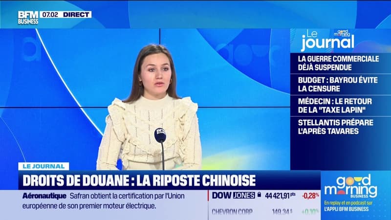 Droits de douane : la riposte chinoise