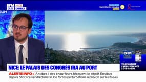 Nice: le député RN Bryan Masson favorable à la construction du palais des congrès sur le port