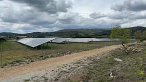 Des panneaux photovoltaïques ont été dégradés à Montfort mi-avril.