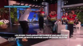 Quand les jeunes footballeurs rescapés thaïlandais rencontrent Zlatan Ibrahimovic