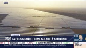 EDF et le fabricant chinois Jinko vont construire la plus puissante centrale solaire du monde près d'Abu Dhabi