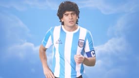 L'hologramme de Diego Maradona projeté à New York le 18 décembre 2023