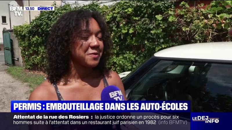 Embouteillage dans les auto-écoles: 