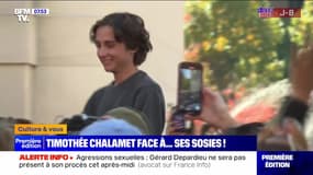 Timothée Chalamet face à... ses sosies - 28/10