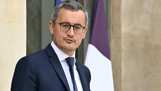 Le ministre de l'Intérieur Gérald Darmanin à l'Elysée le 26 septembre 2022
