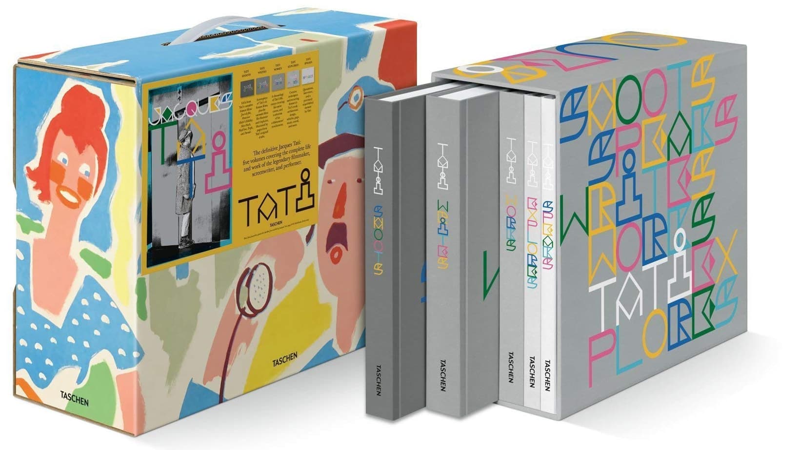 Le coffret Jacques Tati de Taschen. Le coffret Jacques Tati de Taschen.