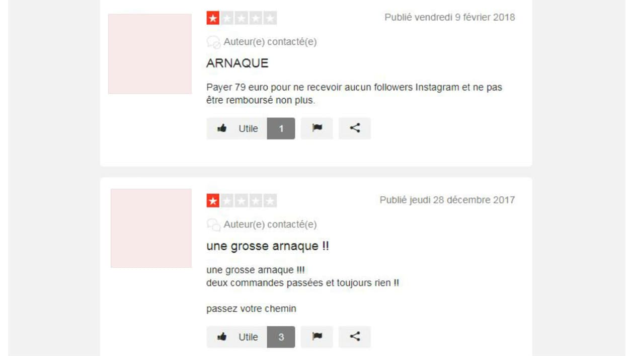 Les avis sur les services de Likesking Les avis sur les services de Likesking