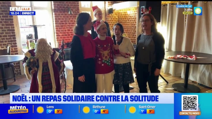Un repas solidaire pour les plus isolés.