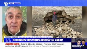 Patrick Denaud, maire d'Île-d'Aix (Charente-Maritime): "Tout s'est bien passé, on a une seule inquiétude, c'est notre rempart qui a beaucoup souffert"