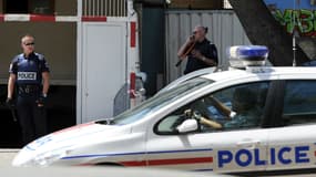 Des policiers à Montpellier, le 20 juin 2012. (Photo d'illustration)