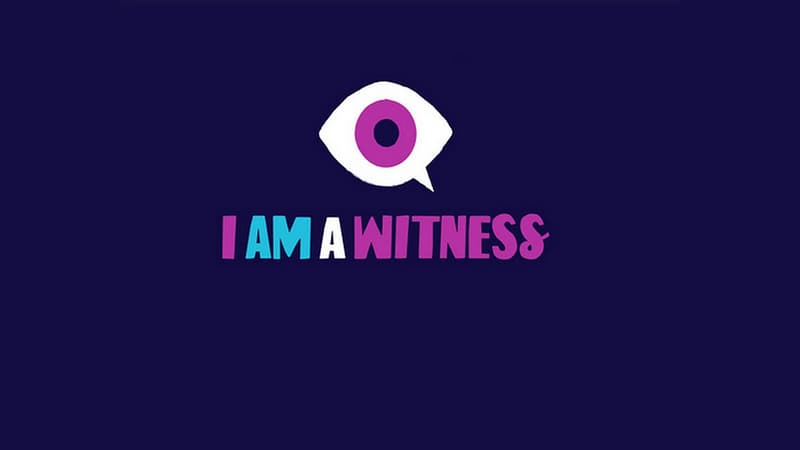 L'emoji oeil est né pour la campagne I am a Witness