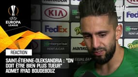 Saint-Étienne-Oleksandria : "On doit être plus tueur" admet Boudebouz
